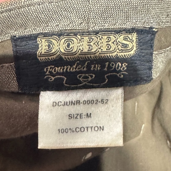 Vintage Dobbs Brown Flat Cap Size Medium - Picture 7 of 7